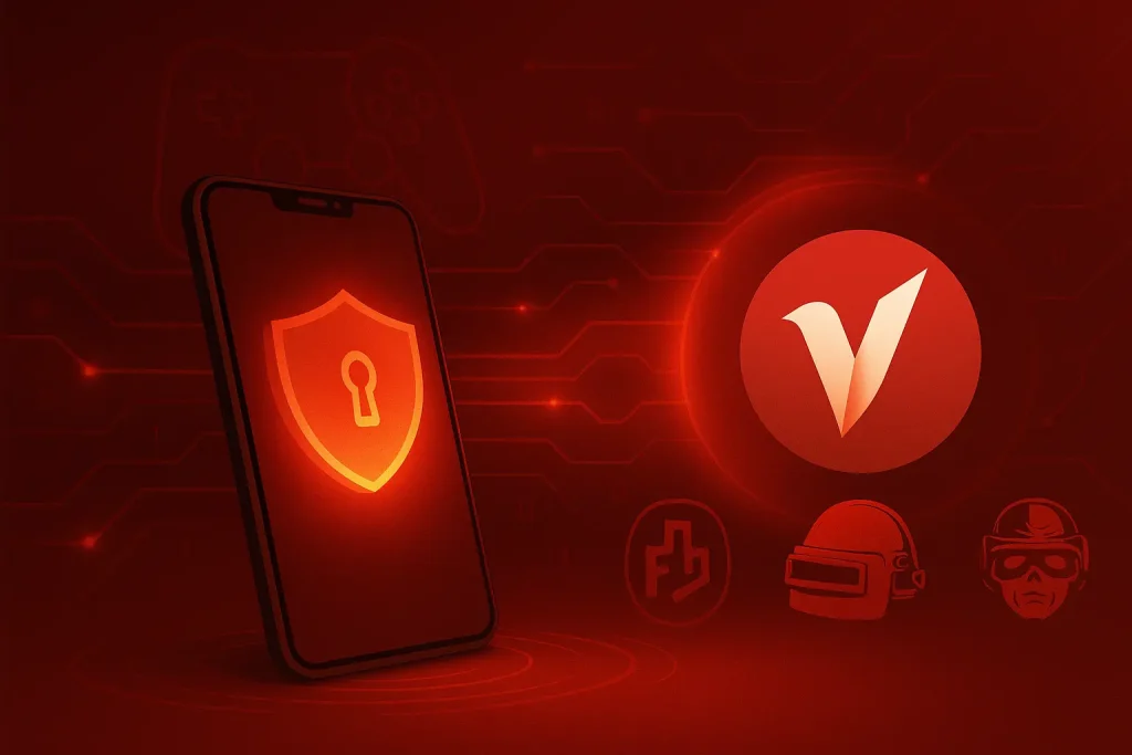 نمایی از نصب V2Ray روی موبایل برای بهبود تجربه گیمینگ در بازی‌هایی مثل پابجی و کال آو دیوتی