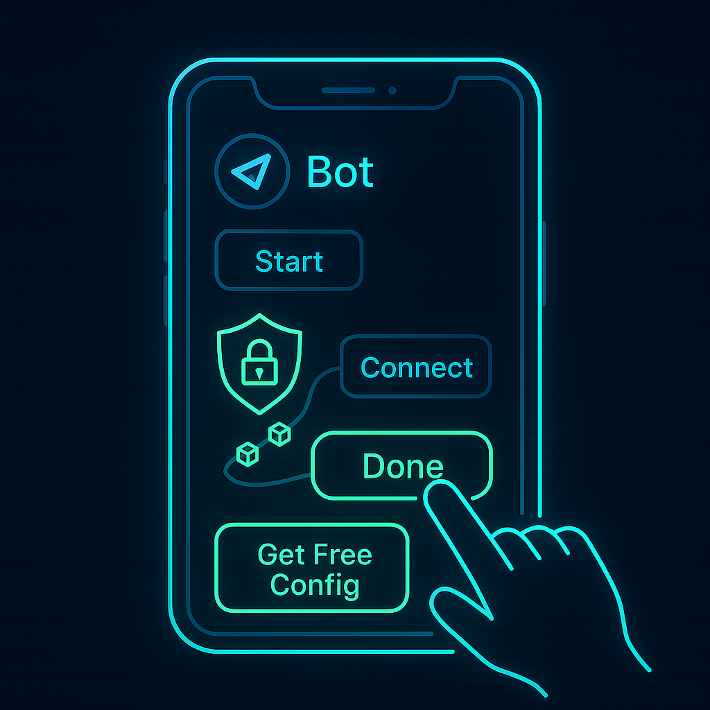 روش دریافت کانفیگ رایگان v2ray