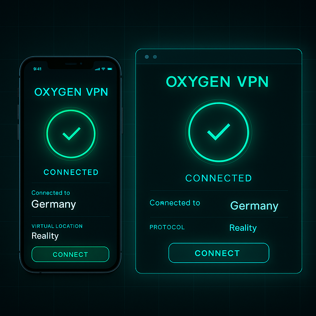 سرویس دهنده معتبر v2ray گیمینگ = اکسیژن vpn