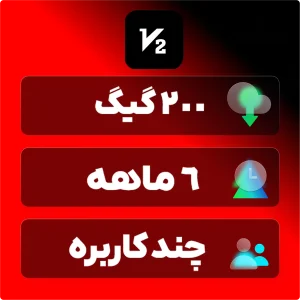 کانفیگ v2ray حجم 200G