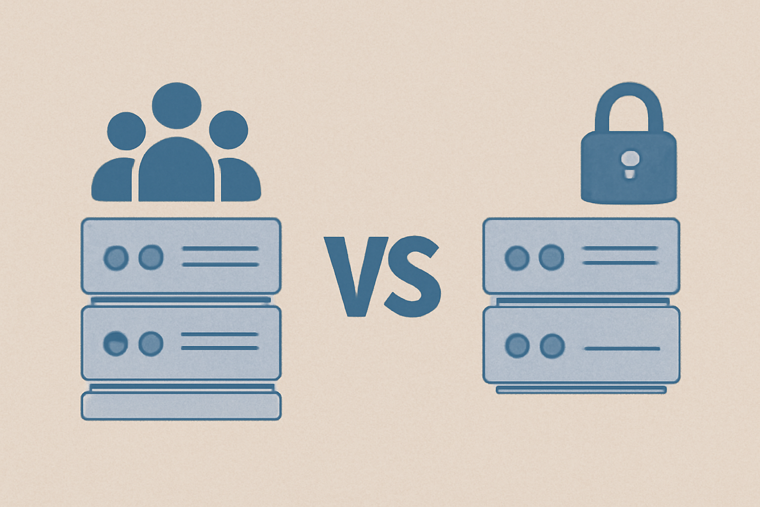 تصویری از مقاله انواع سرور vpn،سرورهای اختصاصی در مقابل سرور های اشتراکی